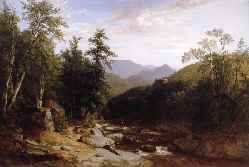 Asher Brown Durand Mountain Stream France oil painting art